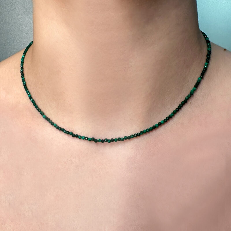 collana rainbow tormalina verde